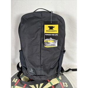 NWT Mountainsmith Divide Pack Backpack Laptop Bag Work School Black Canvas